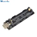 【YIYANGMAOYI111】diymore 18650 Battery Shield V3 For Raspberry Pi WEMOS For Arduino USB USB Diy Kit. 