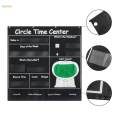 Circle Time Learning Center Pocket Chart Color Shape Counting Weather Learning Turnable for Teaching Aids Classroom Kindergarten Teachers. 