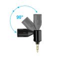 PULUZ 3.5mm Jack Phone Single Directional Adjustable Microphone(Black). 