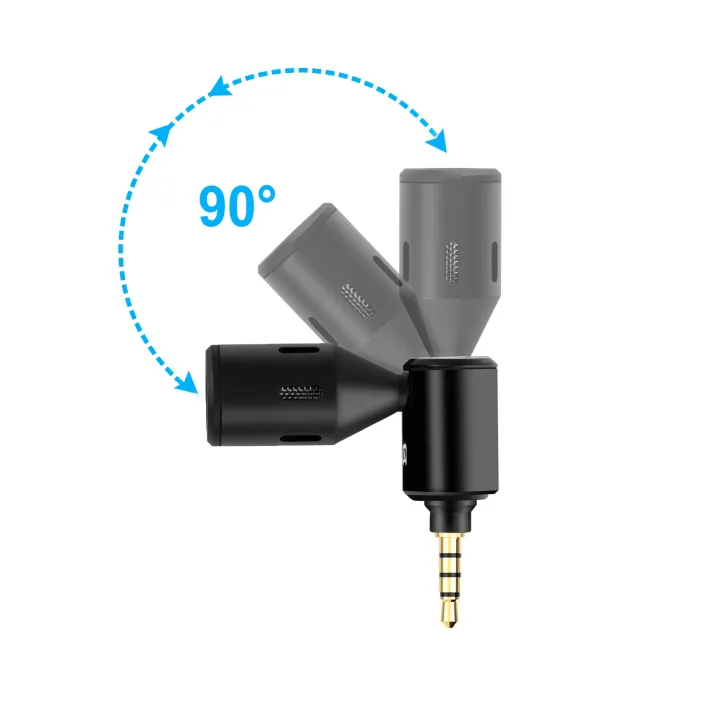 PULUZ%203.5mm%20Jack%20Phone%20Single%20Directional%20Adjustable%20Microphone(Black)%20-%20Image%203