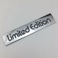 Limited edition metal quality emblem. 