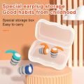 1 Pair Silicone Earplugs 3 Layers Noise Reduction Plug Sleeping Canceling Noise Reduction Swimming Waterproof Ear Protector.