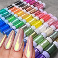【Great Selection】 1 Box White Chrome Pearl Nail Effect Nail Art Glitter Mermaid Aurora Rubbing Dust on Manicure Decorations. 