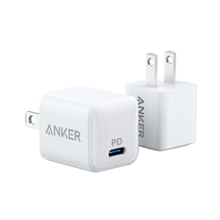 Anker PowerPort PD Nano 20W Power Delivery USB-C Tiny Wall Charger For  iPhone 12 12 Pro 12 Mini 12 Pro Max iPhone 11 Series