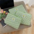 Flower Pattern Cute Laptop Sleeve Case Bag 11 13 14 Inch for Macbook Ipad 12.9 ASUS Samsung Tab S8 HP Laptop and Tablet Pouch.