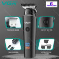 VGR V-937 Cord and Cordless Multifunction Trimmer and Hair Clipper with Metal Body Type C Fast Charing and Digital display. 