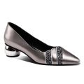 women classic pointed toe pu leather slip on high heel shoes lady cool black office heel pumps zapatos de mujer a6512. 
