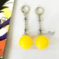 【beauty code store】Anime Ball Z eardrop Son Goku Supreme Kai Potara Dangle Earrings Round Fashion Jewelry for Girls gift. 