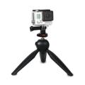 YunTeng 228 Mini Tripod with Phone Holder Clip for Smartphone - Black. 