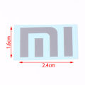 Silver Logo Label Laptop Metal Logo Sticker For Xiaomi MI Laptop Mobile Phone TV. 