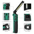 Newest Portable cob flashlight torch USB rechargeable LED work light magnetic cob Lanna hanging hook lamp for outdoor.