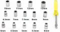 Multi-Purpose Combination Socket Wrench Set - 40 Pieces.