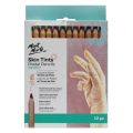 Mont Marte Skin Tone Pastel Pencil 12pc.