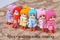 5Pcs Kids Toys Soft Interactive Baby Toy Mini Doll For Girls and Boys Hot small dolls for girls boneca reborn baby doll toys. 