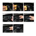 Carbon Fiber Color Car Gear Shift Knob Gear Head Cover Case Trim for Kia Sportage R 3 Cerato K3 Forte Sorento 2010-2016. 