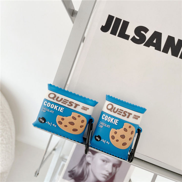 Creative%20Cookies%20Applicable%20airpods%20pro%20Protective%20Cover%20Personality%202%20Third%20Generation%20Apple%20Wireless%20Headset%20Soft%20Case%20-%20Image%204