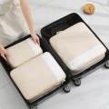 3 Pieces Compression Packing Cubes Set Expandable Packing Organizers. 