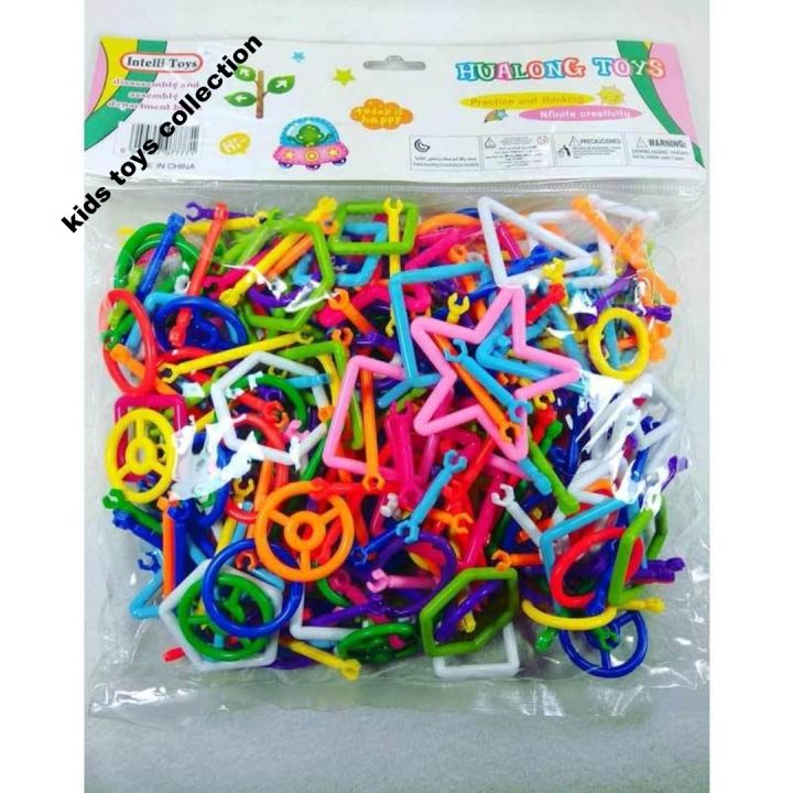 stick puzzle block multicolor children toy