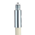 Migeet Chimney Cleaning Brush Kit 9PCS Poles with Nylon Brush Head Duct Vent Cleaning Set Chimney Sweep Kit Flexible Chimney Brushes for Fireplace Dryer Vent.