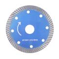110*1.2*20mm Diamond Cutting Disc Saw Bit Continuous Turbo Diamond Blade with 8 Cooling Holes 20mm Inner Diameter Microlite Incising For Angle Grinder Architectural Engineering Architect.