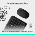 Logitech MK250 Bluetooth Wireless Mouse and Keyboard Combo: Fast & Easy Connectivity, Compact Wireless Keyboard, Ambidextrous Mouse, Durable Build - Windows/MacOS.