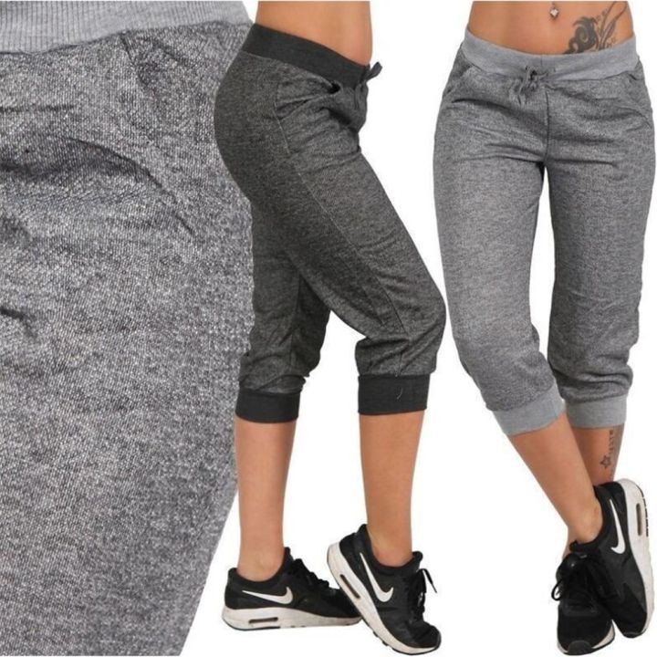Women%20Joggers%203/4%20Pants%20Casual%20Elastic%20Waist%20Sport%20Women%20Fitness%20Pants%20Capri%20Hose%20Strass%20Dance%20Paisley%20Drawstring%20Female%20Trouser%20-%20Image%203