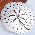 Stainless Adjustable Drop Lid Anti-Overflow Prevention Steaming Rack. 