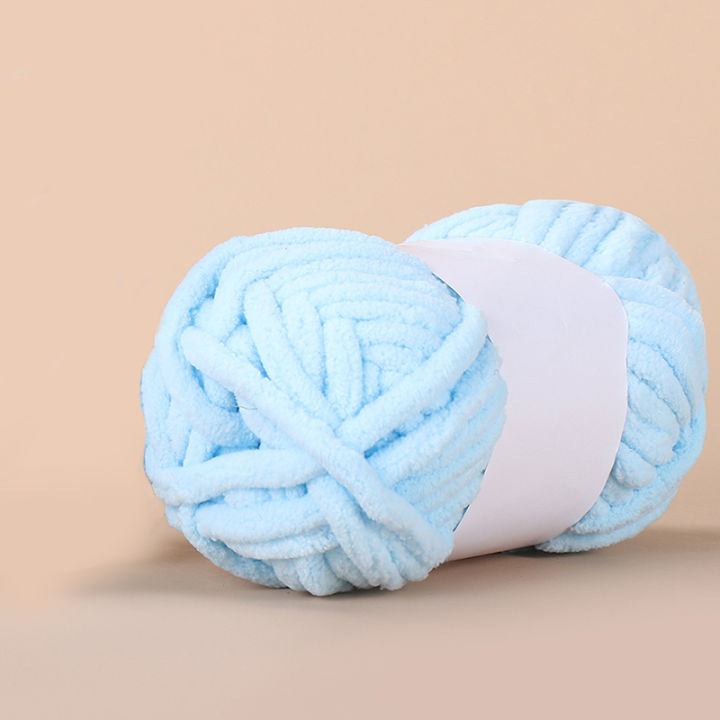 Colorful%20Ice%20Strip%20Coarse%20Wool%20Yarn%20Chenille%20Velvet%20Thick%20Yarn%20Hand%20Knitting%20Anti-Pilling%20Crochet%20Woven%20Scarf%20Sweater%20Thread%20-%20Image%207