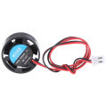 25.5x10mm 5V 9V 12V 24V Round Mini Cooling Fan for LED Lamps Computer Radiator. 