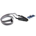 SOIC8 SOP8 FLASH CHIP IC Test Clips Socket Adapter BIOS/24/25/93 Programmer 24C W25Q SOP8 TO DIP8 SPI BIOS FLASH.