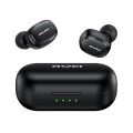 Awei T13 Pro Fone Bluetooth Earphones Wireless Earbuds Bass In-Ear TWS Headphone With Mic HiFi Stereo Gaming Headset Earphone. 