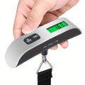 Digital Luggage Weight Scale Portable Electronic Hanging Scale Black Model 50KG. 