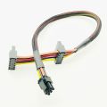 HDD SSD SATA Power Cable for Dell Vostro 3668 3667 3650 SATA Hard Drive SSD Power Supply 6Pin to Dual SATA Connector Adapter NEW. 