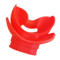 1 PCS Moldable Silicone Diving Bite Mouthpiece Water Snorkelling Valve Breathing Yellow. 