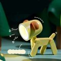 LED Mini Desk Lamp Eye Protections Cartoon Animal Cute Foldable Book Reading Light Computer Night Lights - table lamp.