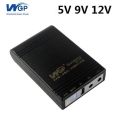 WGP Mini UPS 10400mAh For Router, ONU, CC Camera, WIFI IP Camera Output-5Volt, 9Volt, 12Volt. 