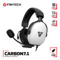 Fantech Carbon 7.1 HG30 Wired USB Gaming Headset Virtual Surround Sound Noise Cancelling Microphone.