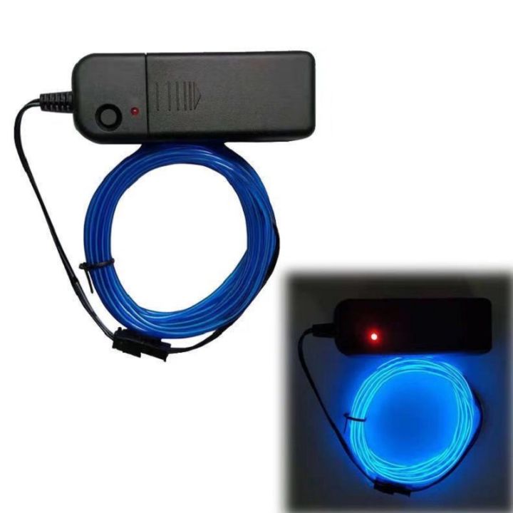 Flexible%20Neon%201m/3m/5m%20El%20Wire%20Led%20Neon%20Dance%20Party%20Atmosphere%20Decor%20Lamp%20Ropetube%20Waterproof%20Multicolor%20Led%20Strip%203v%20-%20Image%202