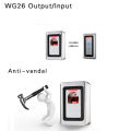 IP65 Waterproof Metal Fingerprint Access Control Systems 125KHZ RFID Access Controller Wiegand 26 Fingerprint Reader Anti-vanda.