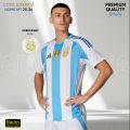Argentina 2024 Copa America Home Jersey Player Edition Short Sleeves.