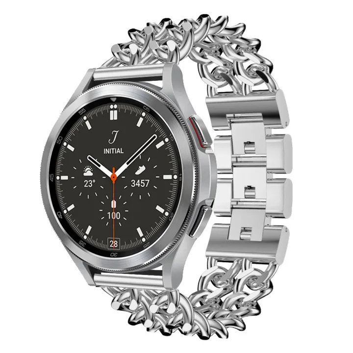 %5Bautismaut%5D%20Suitable%20for%20Samsung%20Watch%20Stainless%20Steel%20Metal%20Strap%20Denim%20Chain%20Galaxy%20Watch%203/4/5/6%2043/47mm%20-%20Image%205