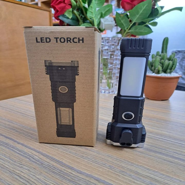 Portable Rechargeable Torch LED Flashlight price in Bangladesh