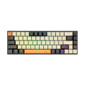 Redragon K633 Ryze RGB (Huano Red Switch) Wired Black & White Mechanical Gaming Keyboard. 