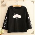New Fashion Full Sleeve T Shirt For Women -Printed Cotton Tshirt. 