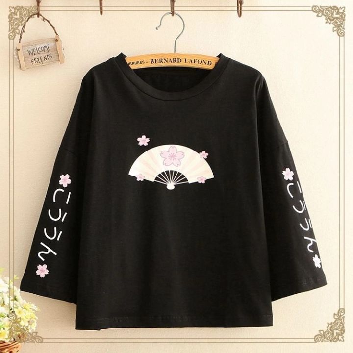 New Fashion Full Sleeve T Shirt For Women -Printed Cotton Tshirt