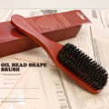 Men's Beard Brush Solid Wood Bristle Beard Style Brush Vintage Oil Head Brush Broken Hair Cleaning Brush. 