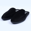 MARVEL FASHIONS NEW Fashionable Velvet Half Shoe For Men Black. 