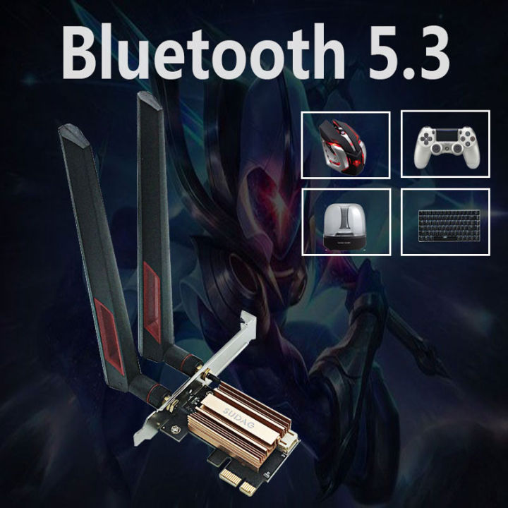 5374Mbps%20Wi-Fi%206E%20PCIe%20Wireless%20Network%20Card%205G/6Ghz%20WiFi%20Adapter%20Bluetooth%205.3%20PCI%20Express%20802.11AX%20Intel%20AX210%20WiFi%20Card%20PC%20-%20Image%204