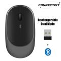 Wireless Mouse Blueteeth 2.4G Portable Silent Ergonomic Mice For Laptop iPad Tablet Notebook Mobile Phone Office Gaming Mouse. 