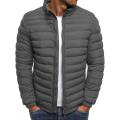ZOGAA Mens Parka Jacket Winn Puffer Jacket Solid Plus Sr Streetwear Casual Jacket Men. 